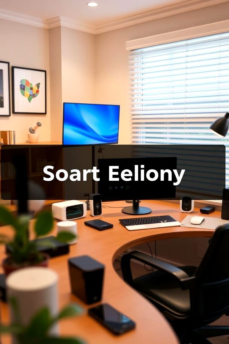 Smart Technology - 24 Modern Home Office Ideas