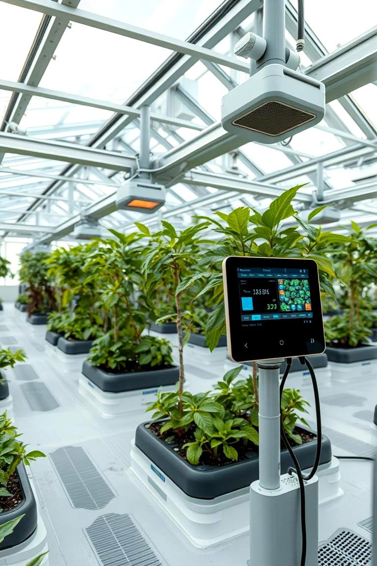 Smart Technology Greenhouse - 24 Corner Greenhouse Ideas
