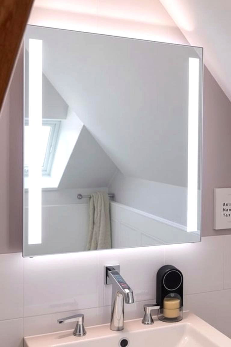 Smart Technology for Modern Living - 24 Attic Bathroom Ideas