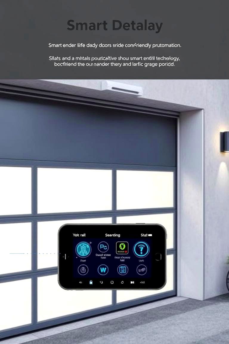 Smart Technology for a Modern Eco Garage - 24 Green Garage Door Ideas