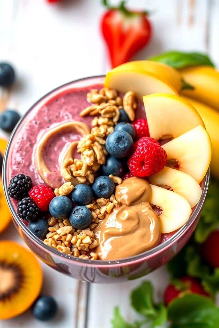 Smoothie Bowl Bar - 24 Breakfast Bar Ideas