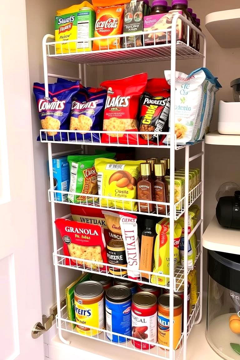Snack Storage Racks - 24 Snack Storage Ideas