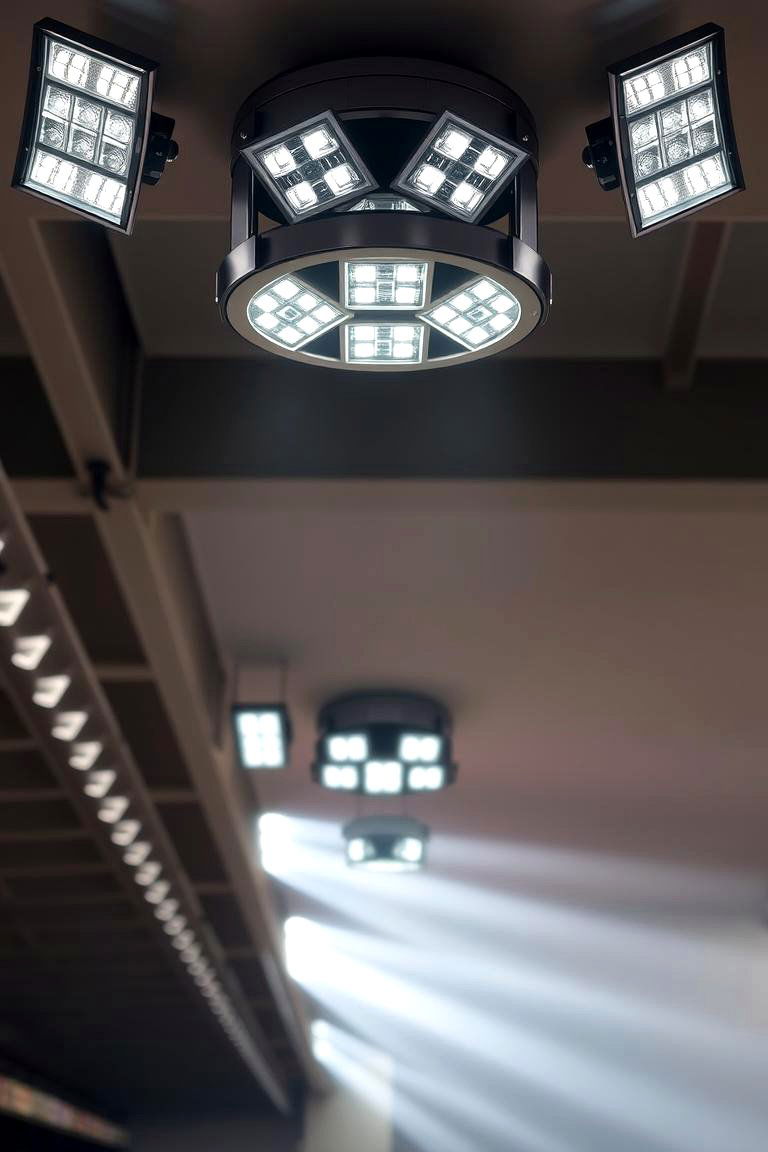 Soccer Stadium Light Fixtures - 24 Soccer Themed Bedroom Ideas