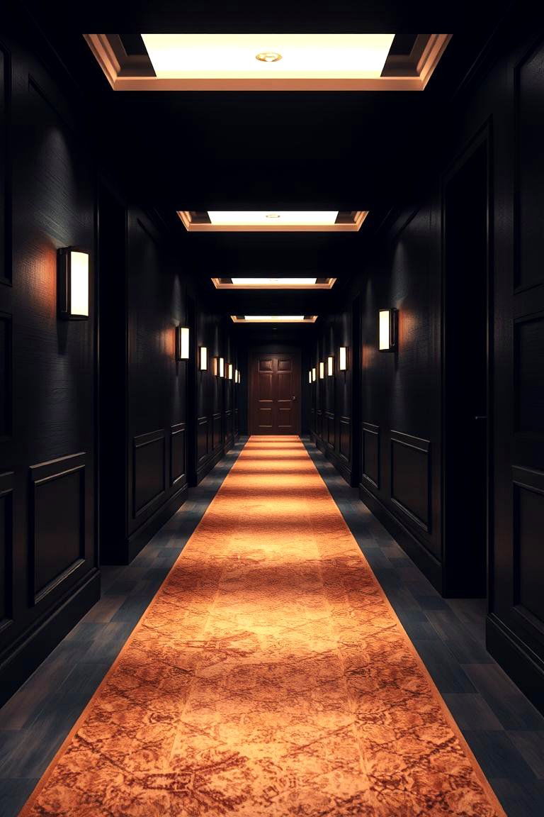 Soft Accent Rugs - 24 Dark Hallway Ideas