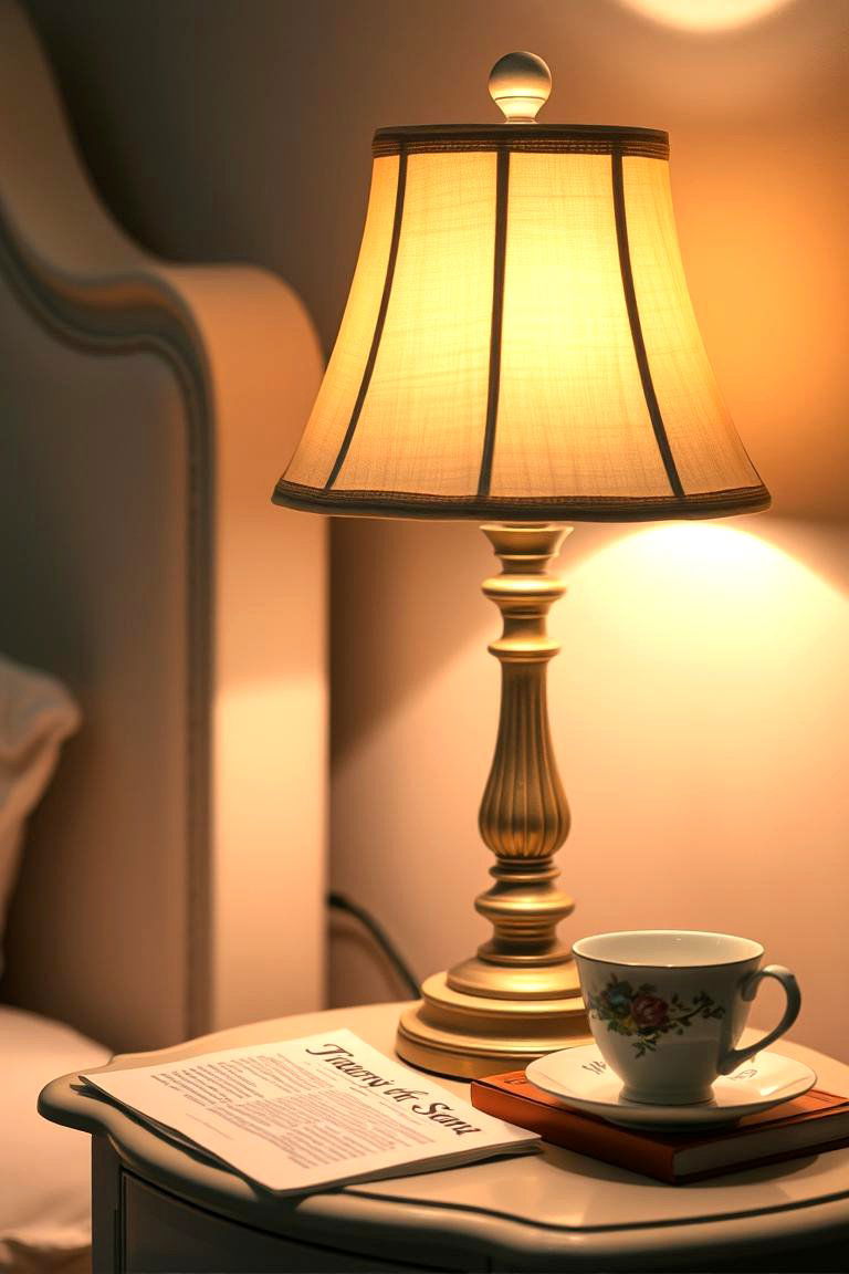 Soft Ambient Lighting - 24 Shabby Chic Bedroom Ideas