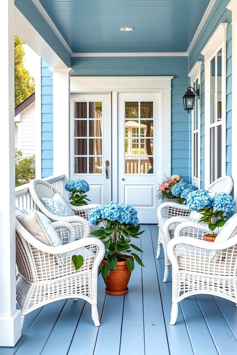 Soft Blue - 24 Porch Paint Colors