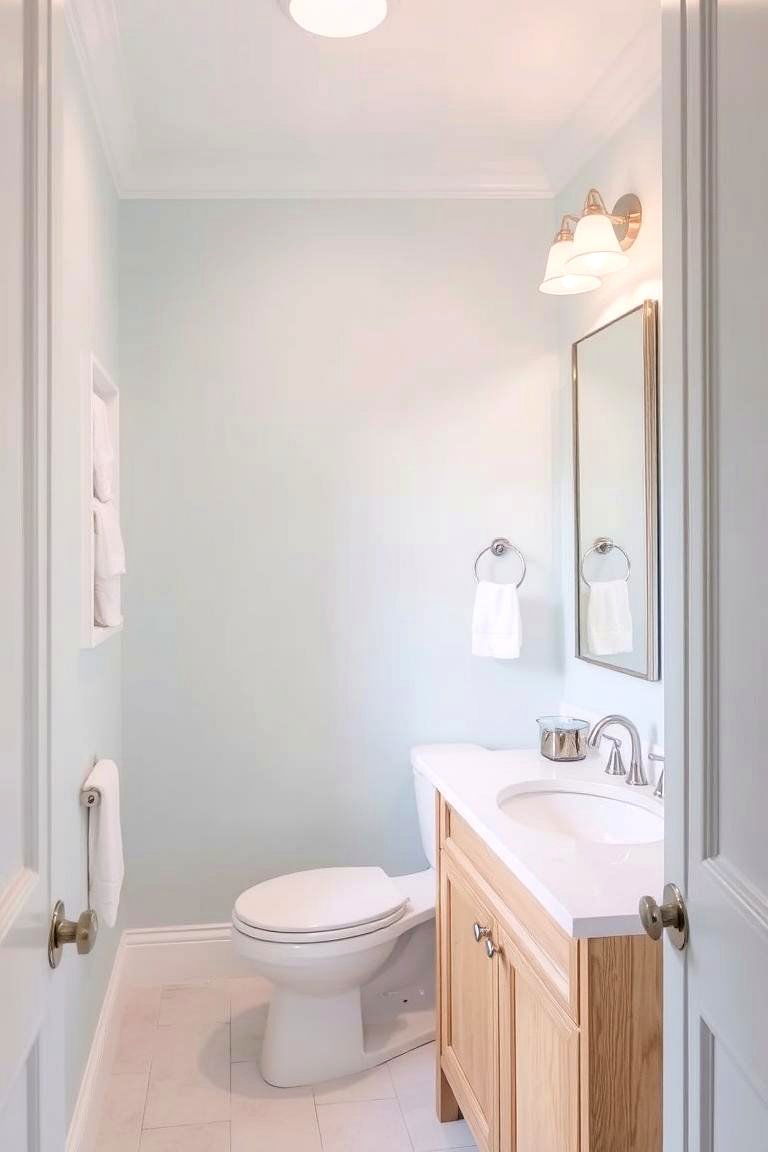 Soft Color Palettes - 24 Elegant Bathroom Decor Ideas