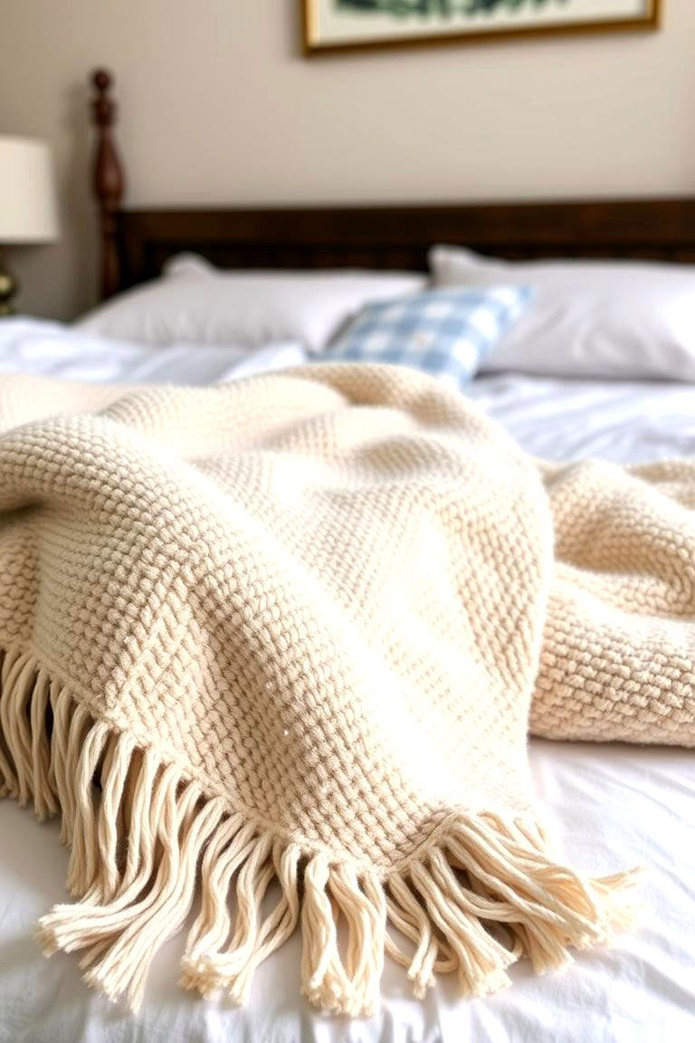 Soft Cozy Throws for Extra Comfort - 24 guest room ideas