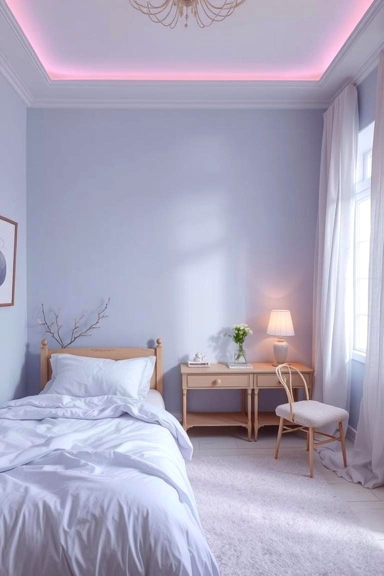 Soft Dreamy Hues - 24 Blue and Purple Bedroom Ideas