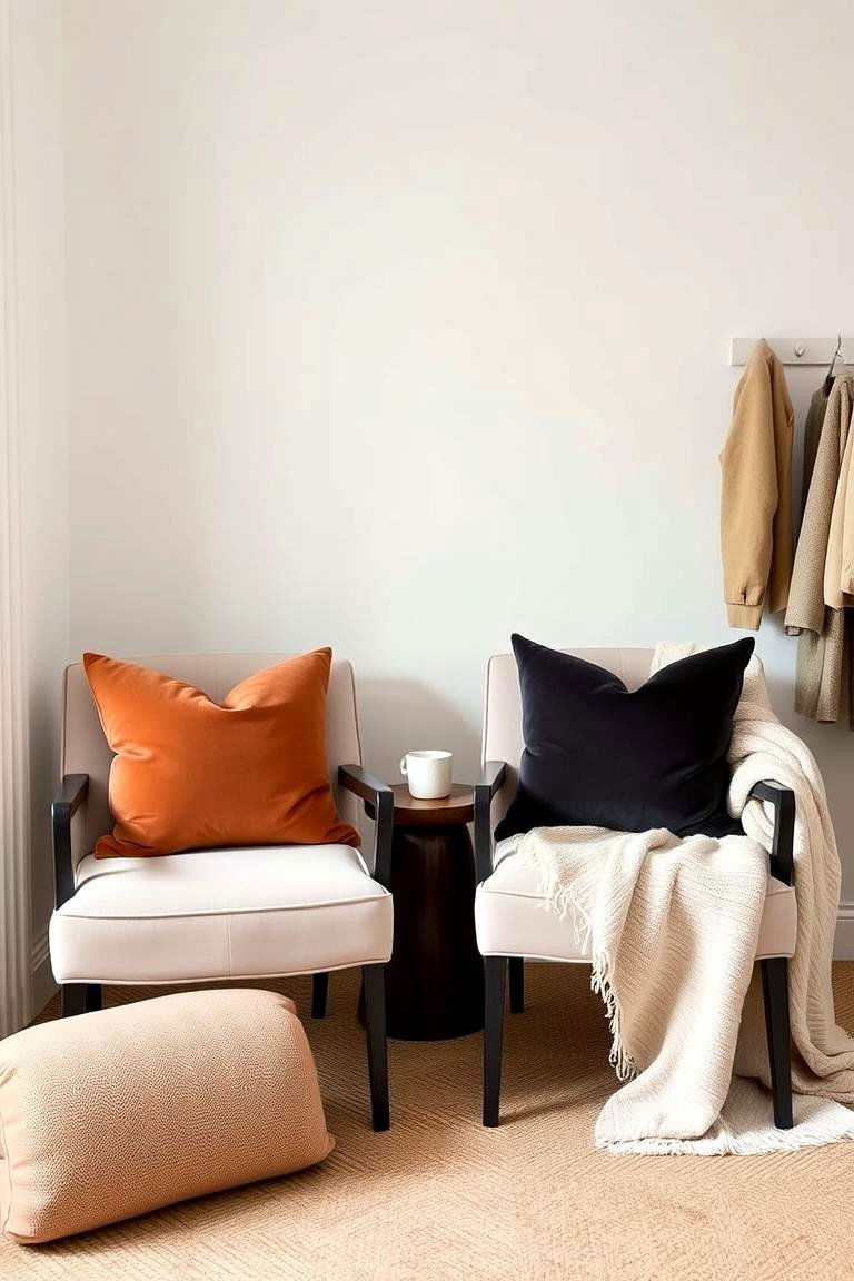 Soft Fabrics for a Cozy Atmosphere - 24 Dressing Room Ideas