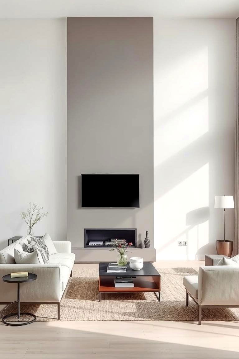 Soft Gray Subtle Elegance for Any Room - 24 Accent Wall Colors