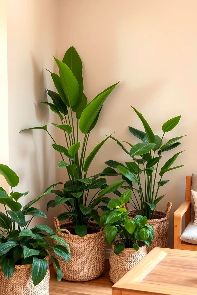Soft Greenery with Neutral Base - 24 Neutral Nursery Ideas