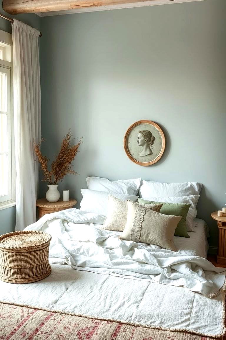 Soft Hellenic Pastels - 24 Greek Bedroom Design Ideas