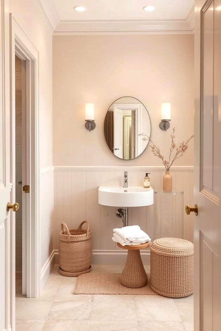 Soft Ivory - 24 Bathroom Color Ideas