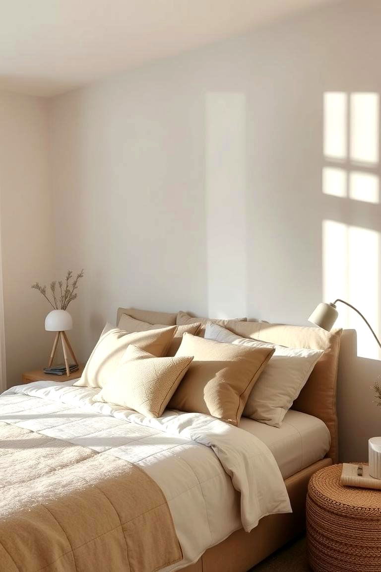 Soft Khaki Tones and Textures - 24 Khaki Bedroom Ideas