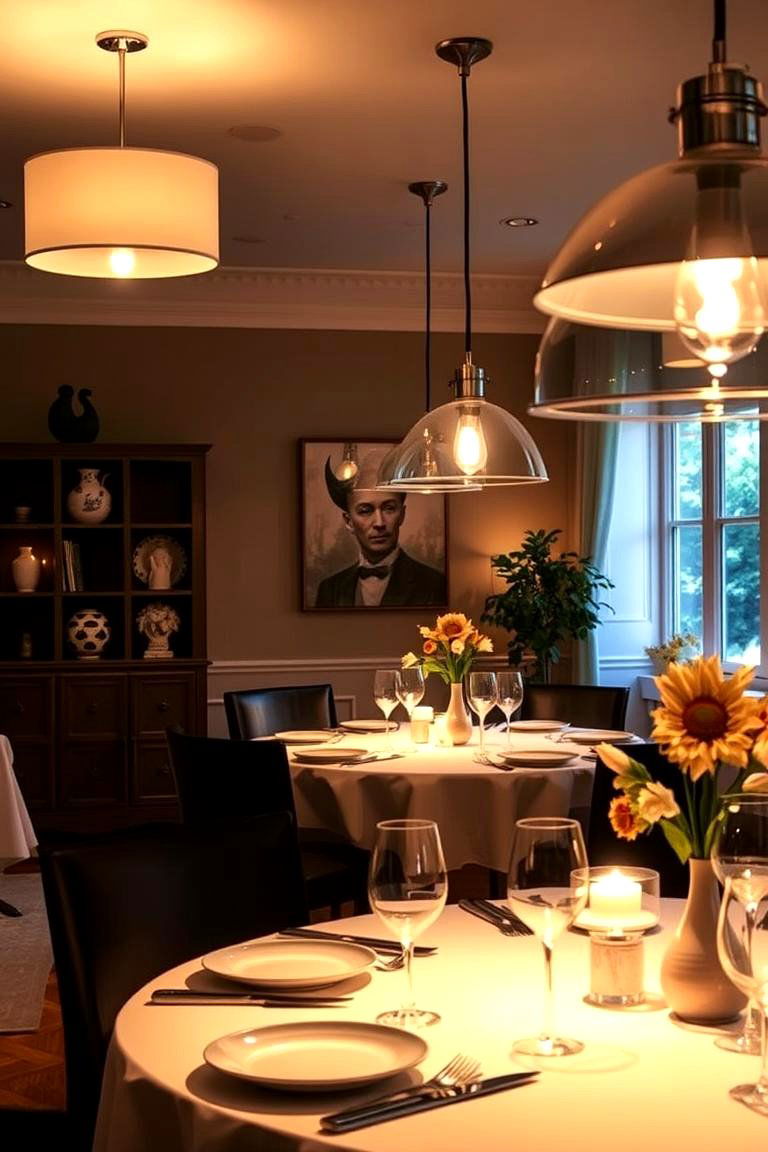 Soft Lighting Ambiance - 24 Casual Dining Room Ideas