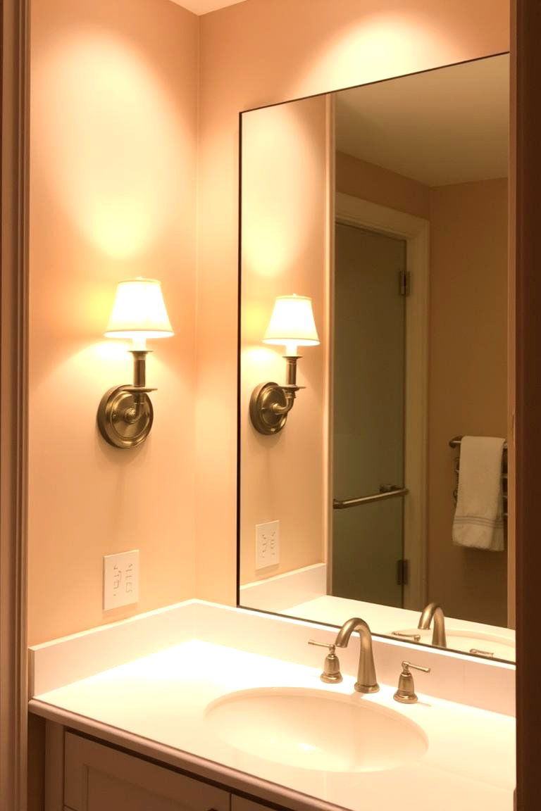 Soft Lighting Fixtures - 24 Romantic Bathroom Ideas