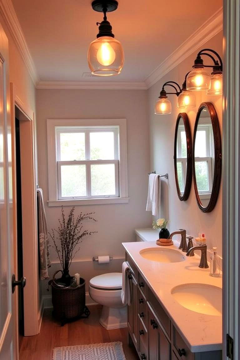 Soft Lighting for a Cozy Feel - 24 Aesthetic Bathroom Ideas