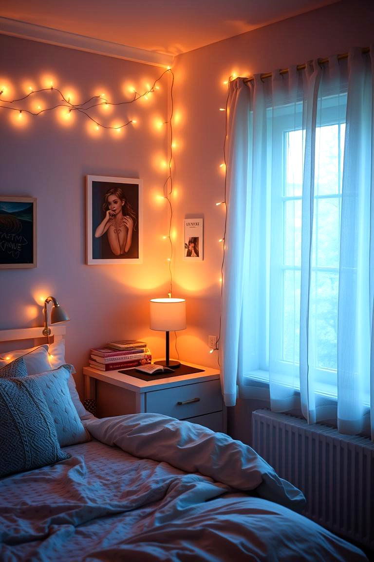 Soft Lighting for a Warm Environment - 24 Teen Bedroom Ideas