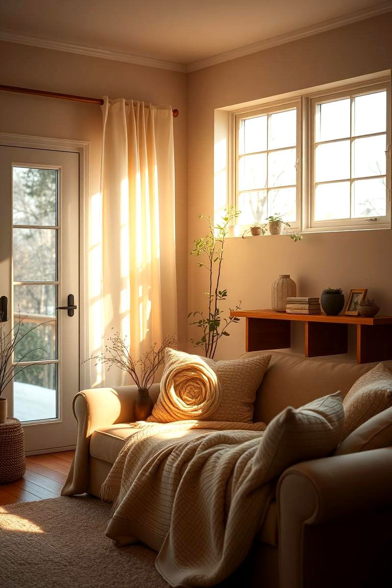 Soft Lighting with Dimmer Controls - 24 Morning Room Ideas
