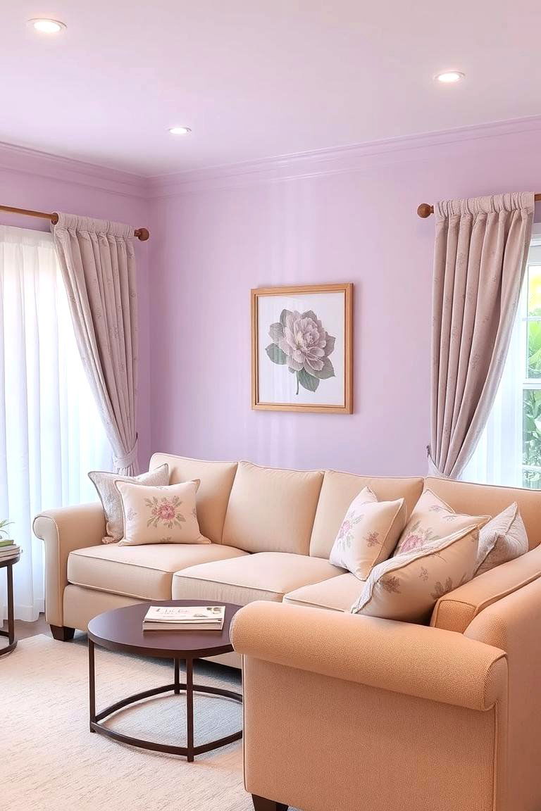 Soft Muted Color Palette - 24 French Country Living Room Ideas