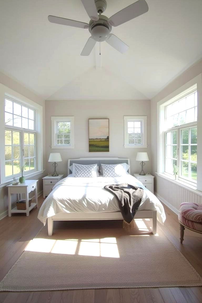 Soft Natural Lighting - 24 Cottage Bedroom Ideas