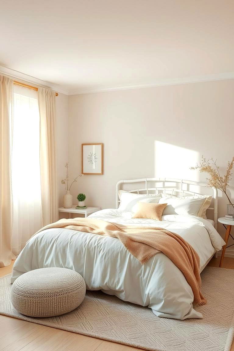 Soft Pastel Color Palette Serenity - 24 Grandmillennial Style Bedroom Ideas