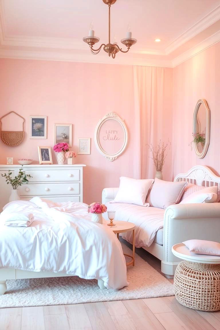 Soft Pastel Haven - 24 Clean Girl Room Ideas