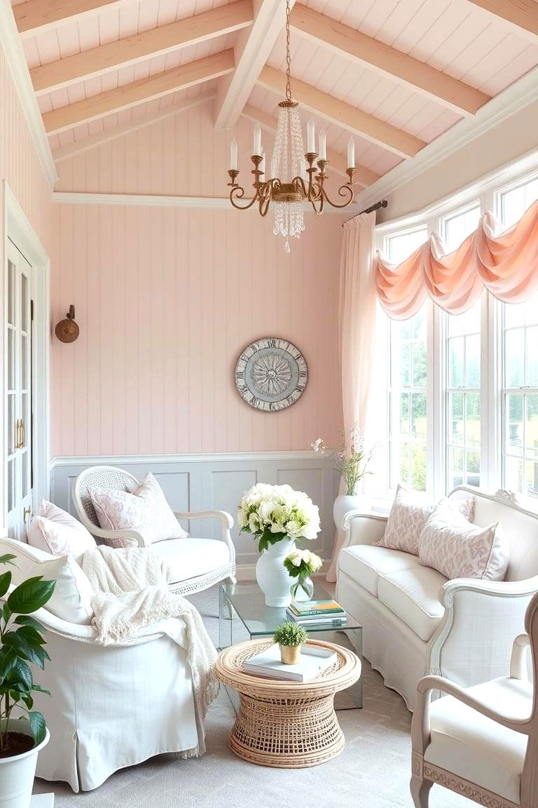 Soft Pastel Palette - 24 Sunroom Color Ideas