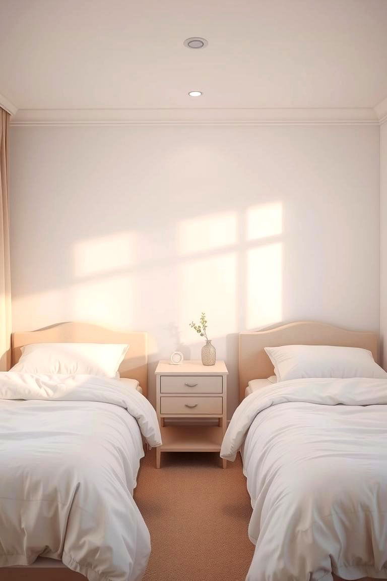 Soft Pastel Serenity - 24 Twin Bedroom Ideas