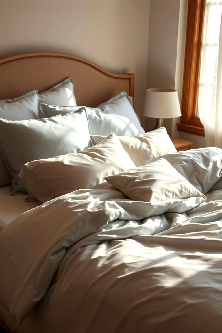 Soft Periwinkle Bedding - 24 Periwinkle Bedroom Ideas