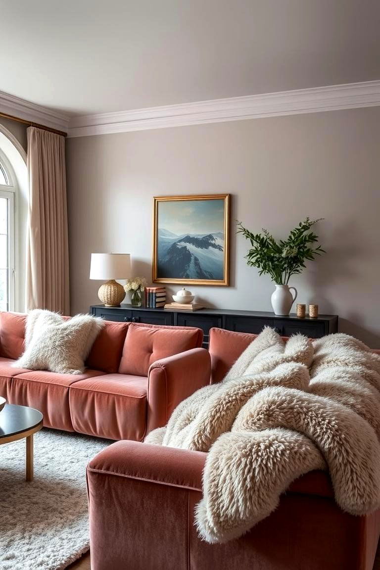 Soft Plush Fabrics - 27 1990s Interior Design Ideas