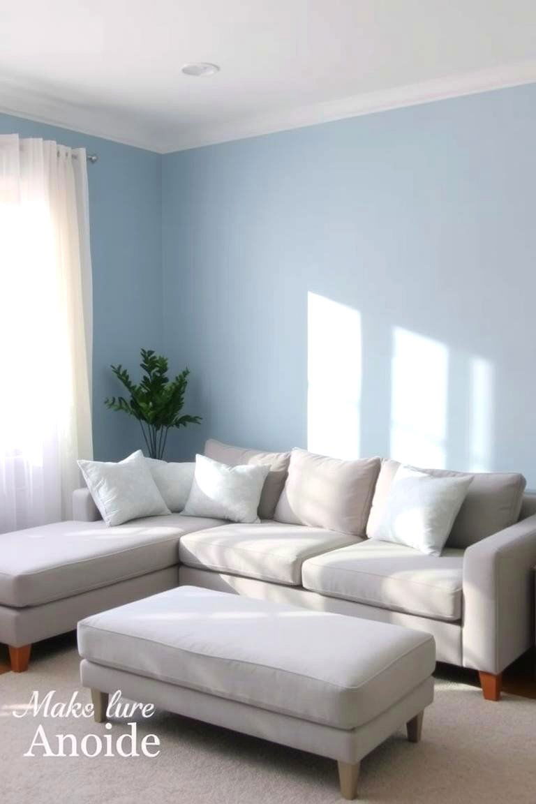 Soft Sky Blue - 24 Living Room Paint Colors