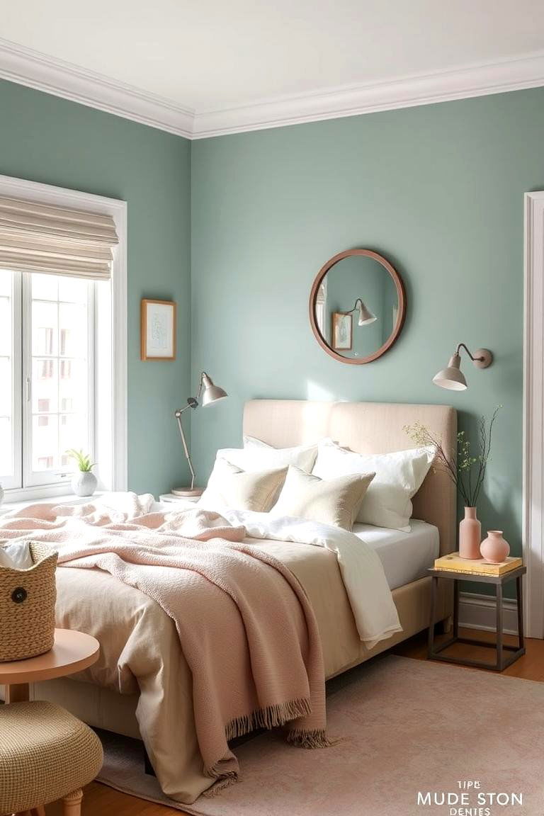 Soft Teal Serenity - 24 Teal Bedroom Ideas