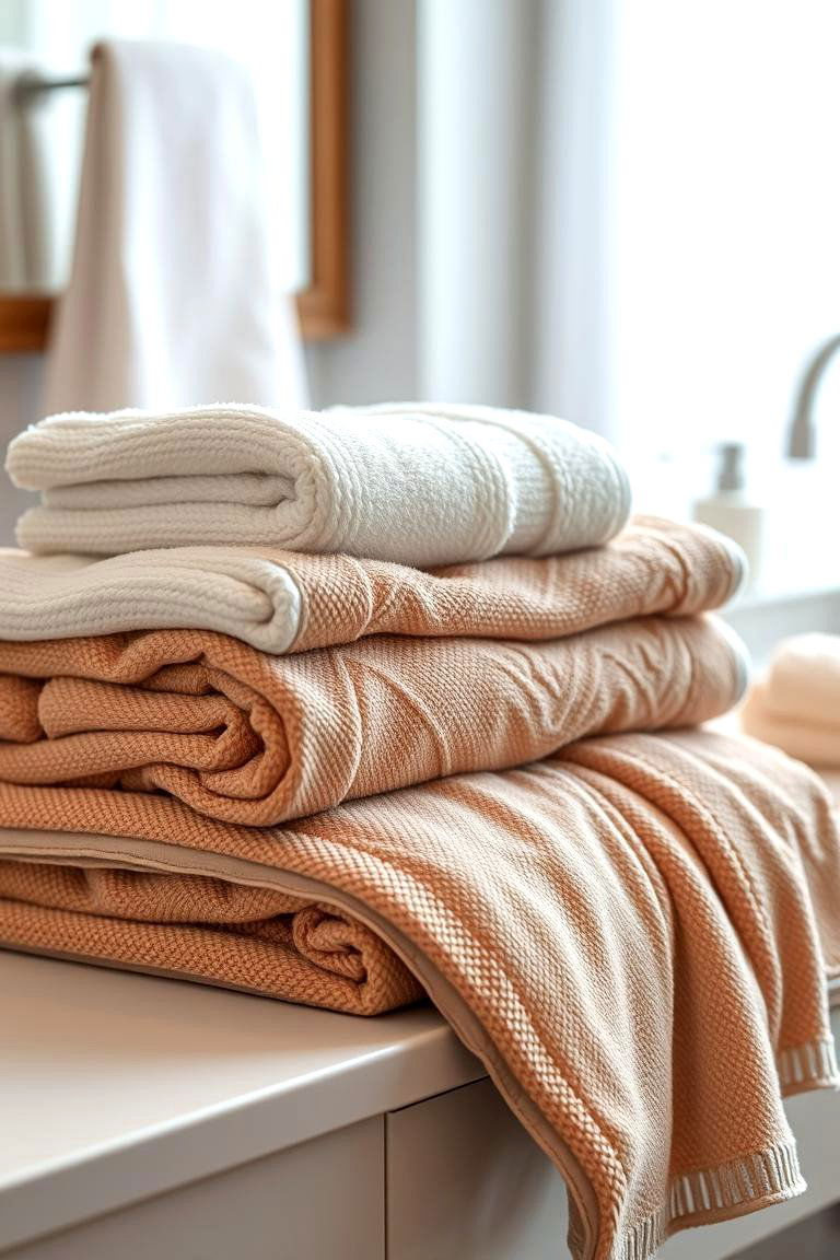 Soft Towels and Robes - 24 Spa Like Bathroom Ideas