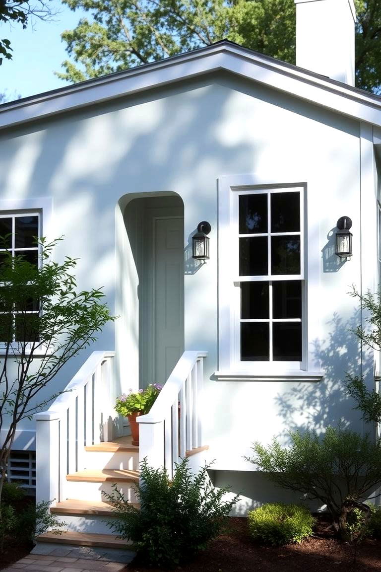 Soft Whisper Blue - 24 blue exterior house paint ideas