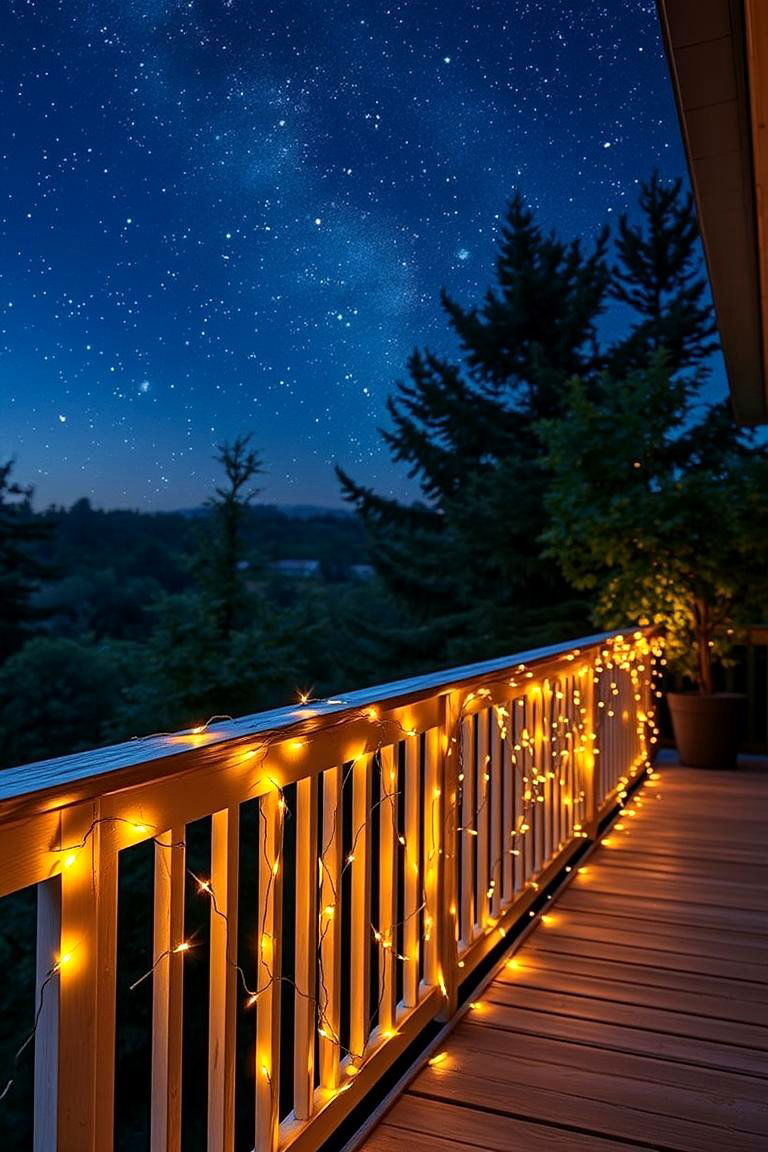 Solar Fairy Lights - 24 Covered Patio Lighting Ideas
