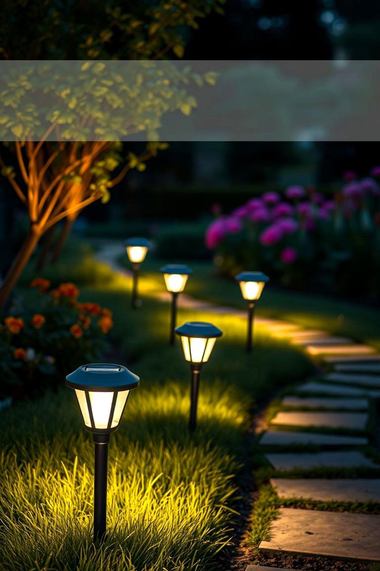 Solar Garden Lights - 24 Garden Decor Ideas