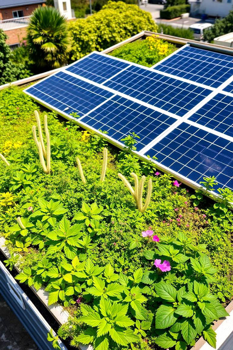 Solar Powered Green Roof Installations - 24 Houses With Green Roofs