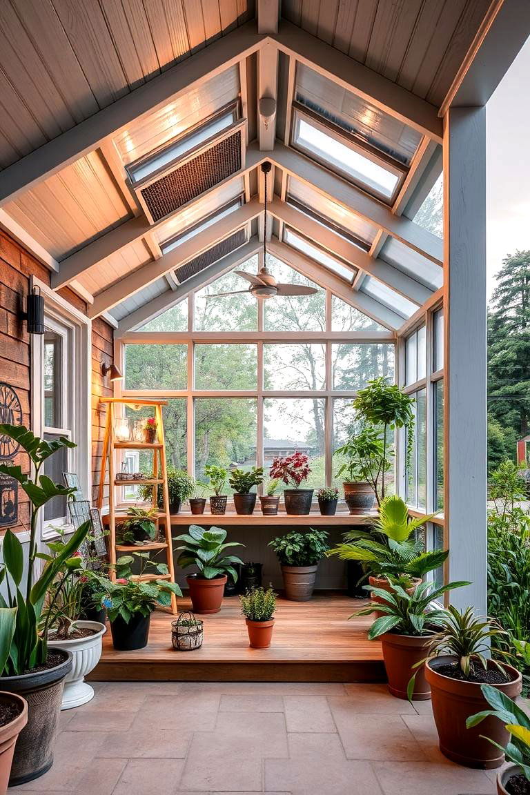 Solar Powered Greenhouse - 24 Porch Greenhouse Ideas