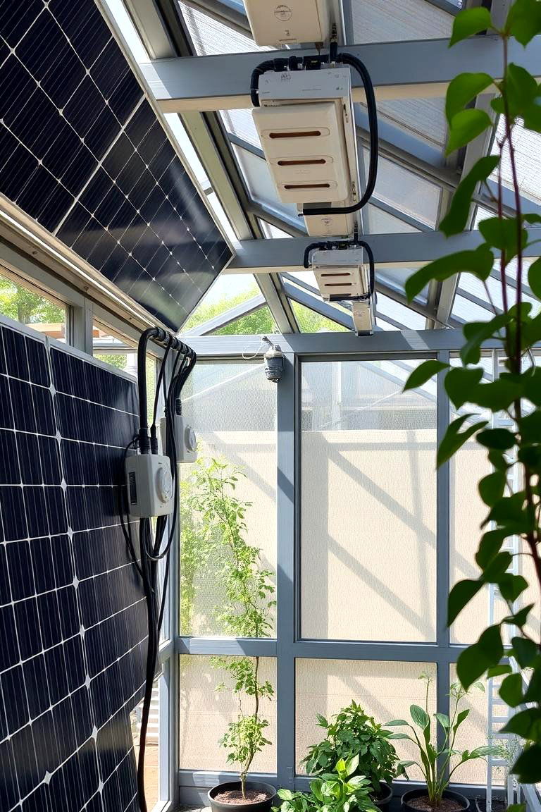Solar Powered Greenhouse - 24 Corner Greenhouse Ideas