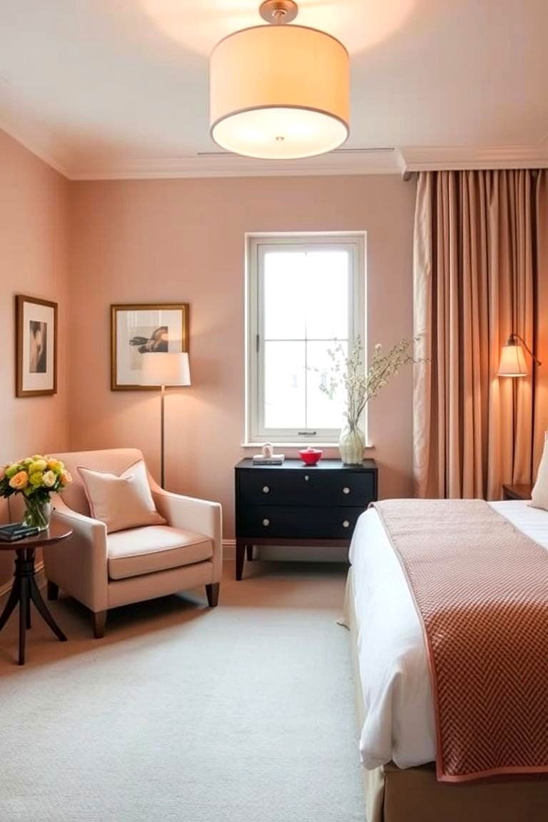 Soothing Guest Room Accents - 24 Warm Color Palettes for Every Room in the House