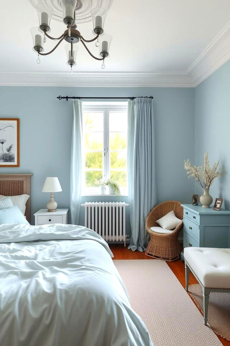 Soothing Pastel Baby Blue Calm - 24 Pastel Colour Ideas for Your Home
