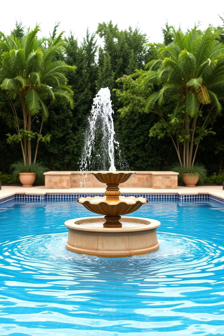 Soothing Water Features - 24 Pool Landscaping Ideas