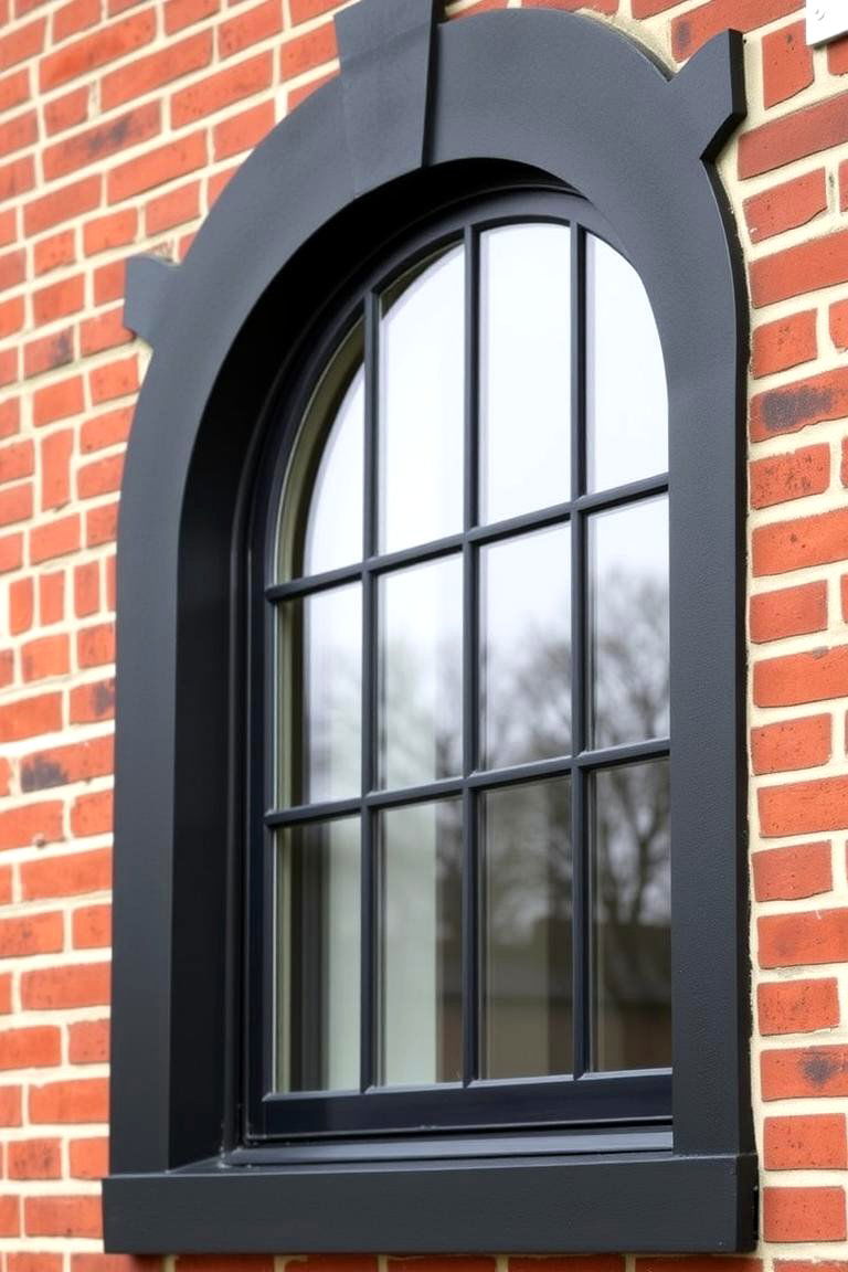 Sophisticated Simplicity - 24 Red Brick House with Black Trim Design Ideas