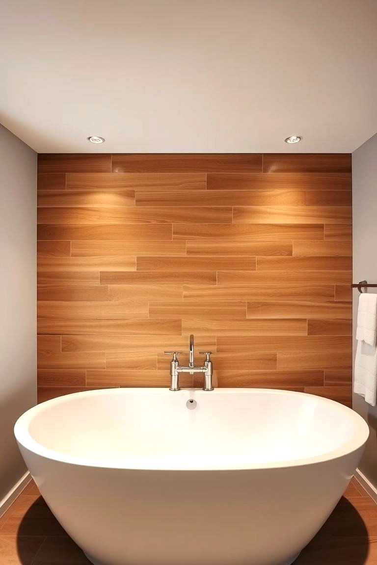 Sophisticated Wood Tiles - 24 Wood Accent Wall Ideas