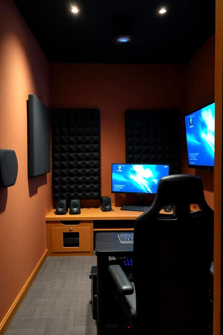 Soundproofing the Room - 24 Gaming Bedroom Ideas