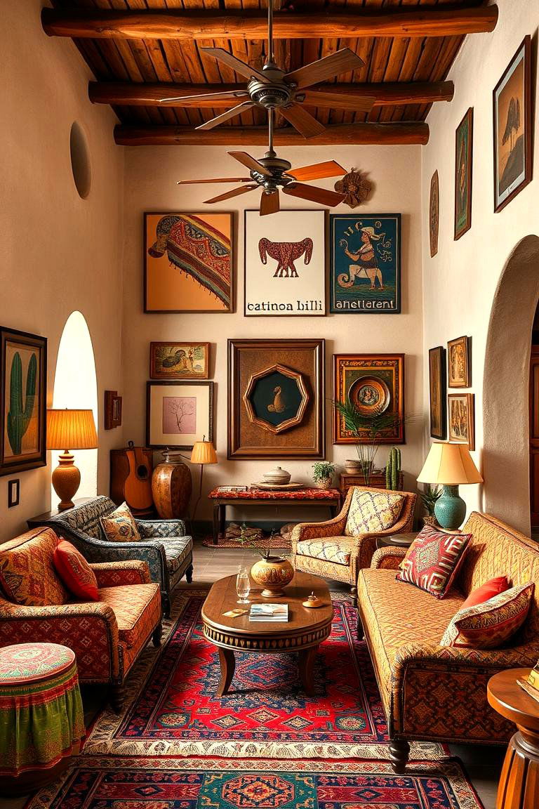 Southwestern Cultural Hub - 24 Desert Themed Room Ideas