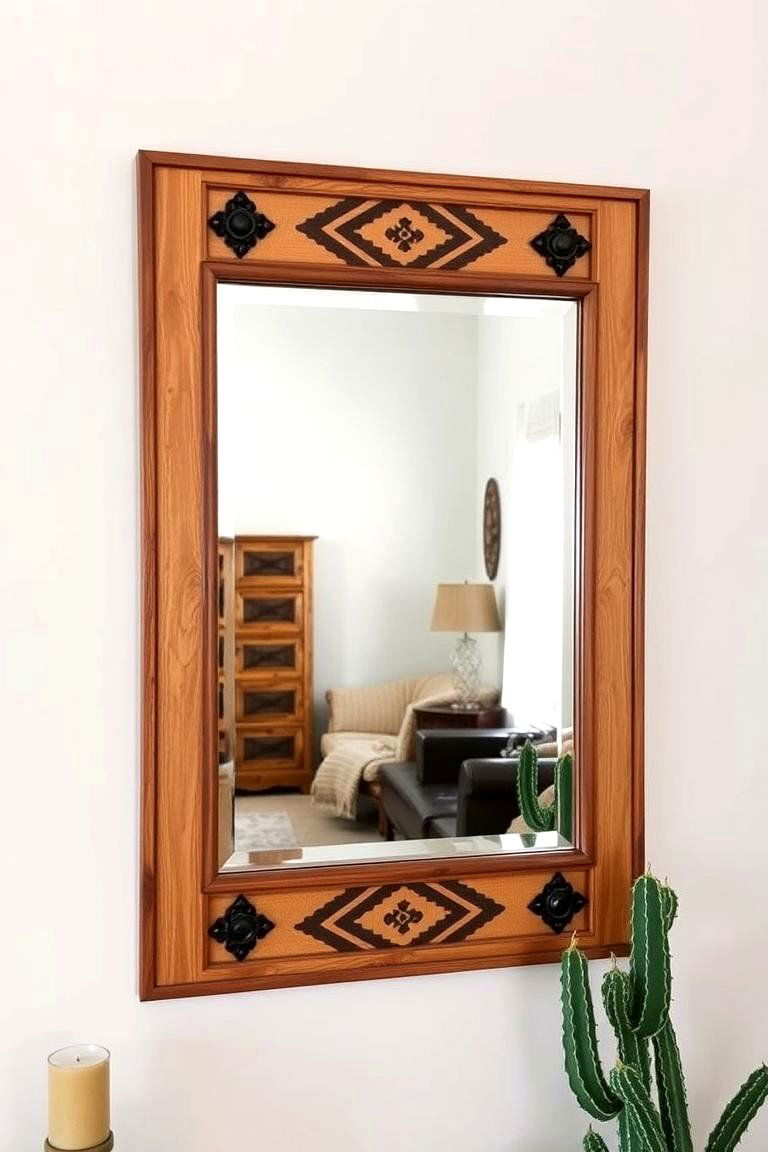 Southwestern Inspired Mirrors - 24 Southwestern Decor Ideas