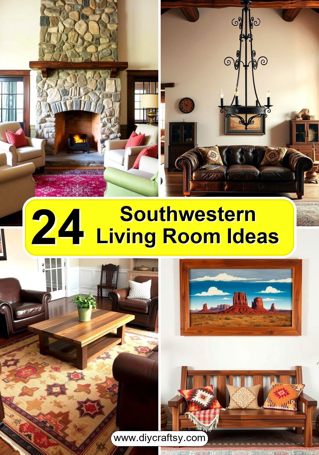 Southwestern Living Room Ideas